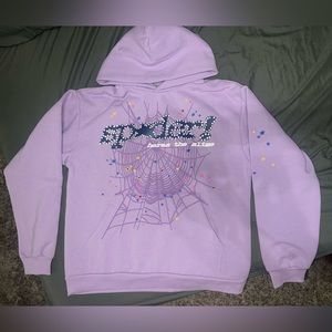 Sp5der Hoodie Acai Large